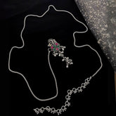 Buy Emberleaf Silver Kandora Waist Belt Jewellery For Women Online | Roodap